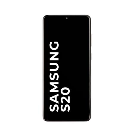 Módulo Alternativo Samsung S20 Negro Con Marco