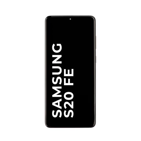 Módulo Alternativo Samsung S20Fe Negro Con Marco