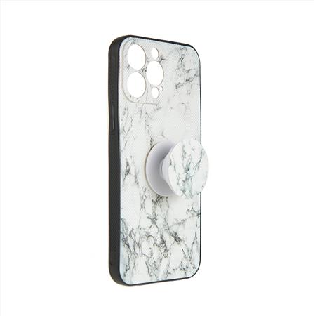 Funda Diseño CasePop Marmol Para iPhone 13 Pro Max Blanco