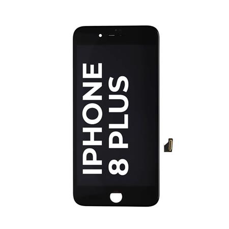 Modulo Alternativo Para iPhone 8 Plus Negro Sin Marco