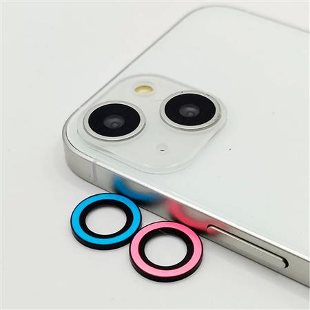 Vidrio Protector Cámara Brillo Oscuridad Para iPhone 14 Pro / 14 Pro Max Azul